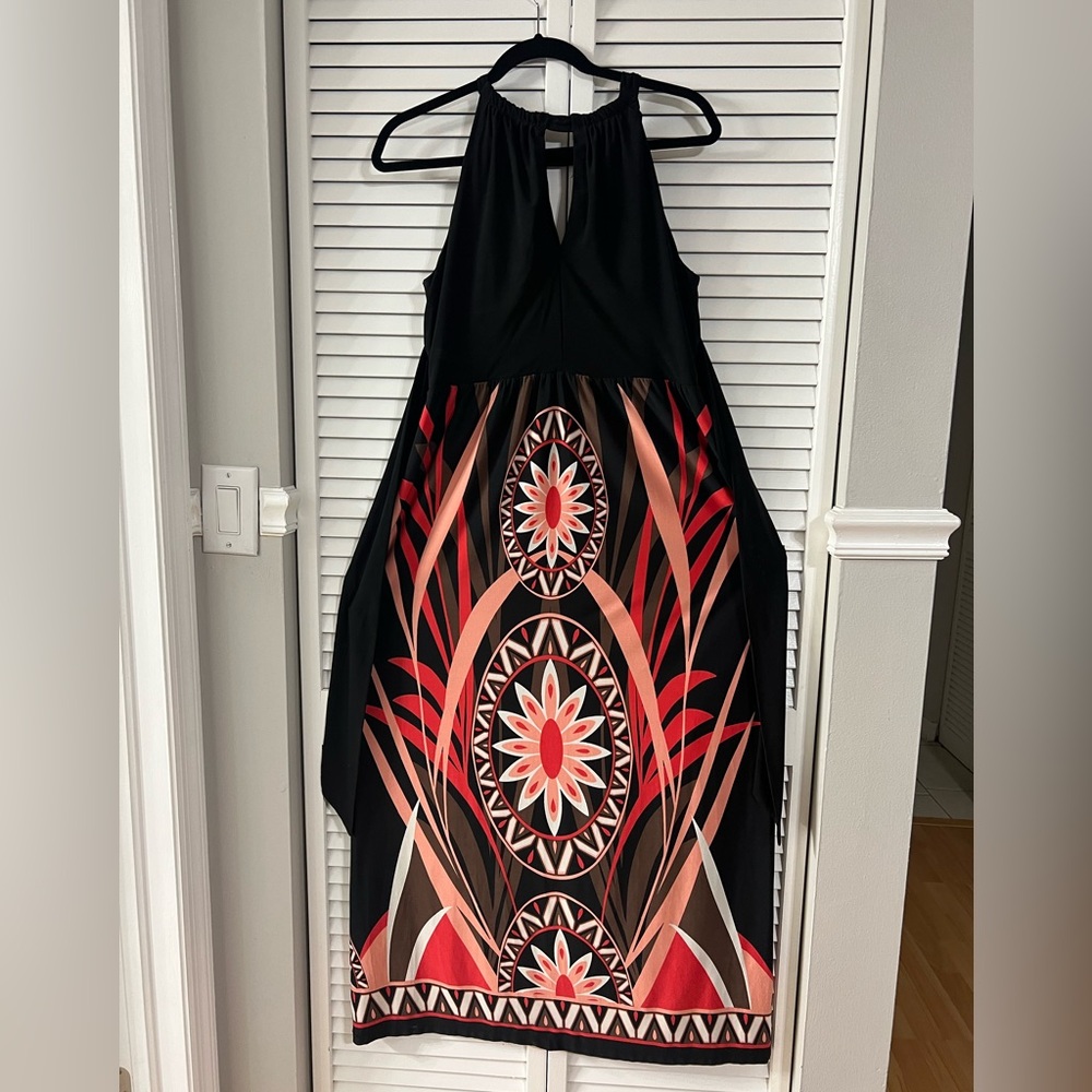 Halter maxi dress